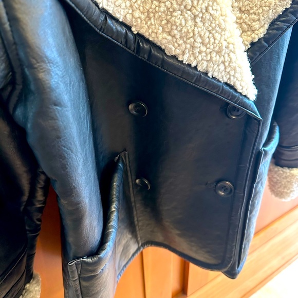 Free People Kaja Vegan Bonded Peacoat - Picture 8 of 16